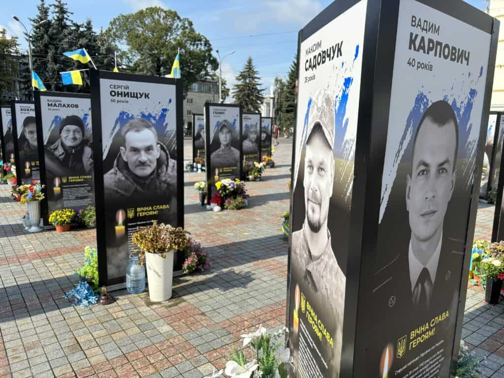 Memorial to Those killed in the War With Russia