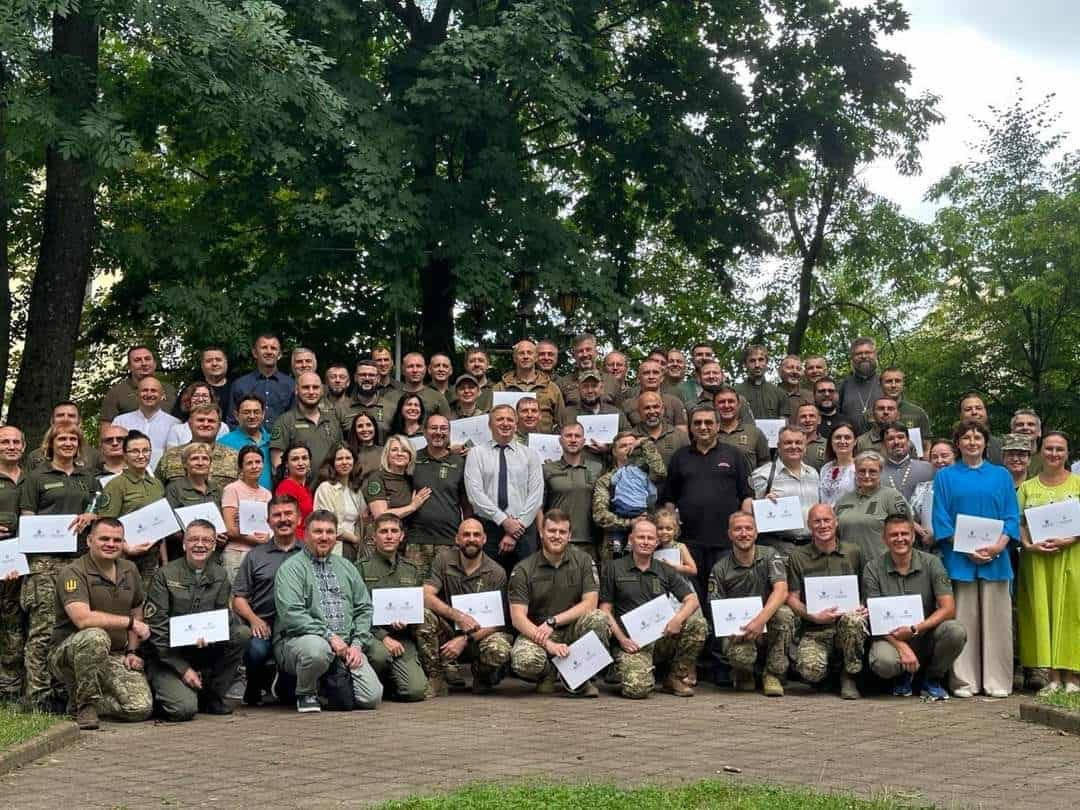 Training military chaplains in Ukraine